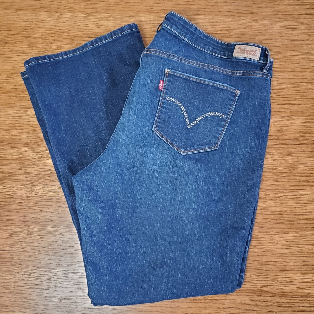 Levi's 512 Perfectly Shaping Boot Cut Jeans Medium Wash